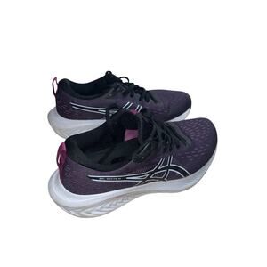 ASICS GEL-Excite 10 Women’s Running Shoes Size 9 Black Purple Athletic Sneakers